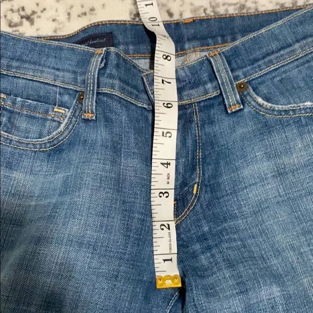 Citizens of Humanity Jeans size 28 EUC low waist straight leg boot cut - Picture 4 of 12